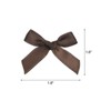 Unique Bargains Gift Packaging Accessories Mini Ribbon Bows for Fabric Craft DIY 50 Pcs - 2 of 4