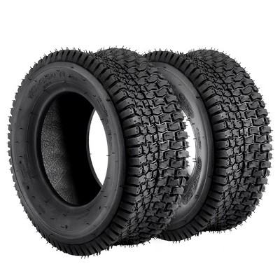 Whizmax 2PCS 13x5.00-6 Lawn Mower Tire, Heavy Duty 4 Ply Tubeless,13x5x6 13-5-6 Turf Tire for Lawn Mower Garden Tractors Riding Mowers Golf Cart Tire