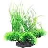 Unique Bargains Plastic Aquarium Emulational Artificial Plant Grass Decoration 7.87" Height Green - 3 of 3