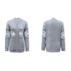 Womens Open Front Cardigan Sweaters Fall Causal Button Down Winter Outerwear Coats with Pocket - 4 of 4