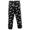 Hudson Baby Girls Cotton Pants and Leggings, Black Daisy - 3 of 4