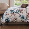 Bebejan Flowers in the Mist 100% Cotton 5 Piece Reversible Comforter Set - 4 of 4