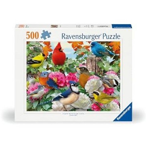 Ravensburger Garden Birds 500 Piece Puzzle 12000147 Jigsaw Puzzle - 1 of 4