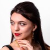 Lucy Quartermaine - Sycamore Earrings in Gold Vermeil - 3 of 4