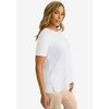 Jessica London Women's Plus Size Uptown Refined Tee - 4 of 4