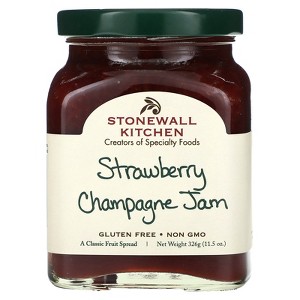 Stonewall Kitchen Strawberry Champagne Jam, 11.5 oz (326 g) - 1 of 2
