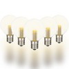 Novelty Lights G50 Globe Hanging LED String Light Replacement Bulbs E17 Intermediate Base 1 Watt - image 2 of 4