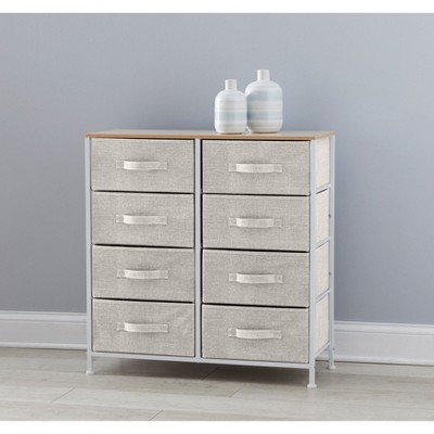 BrylaneHome 8-Drawer Eve Storage Dresser