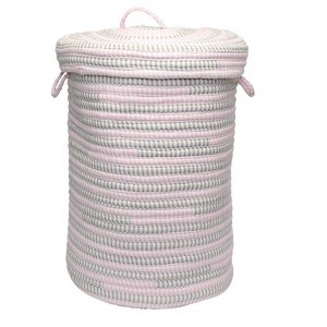 Colonial Mills Bella Nursery Laundry, 16"x16"x20", Pink Grey - 1 of 1