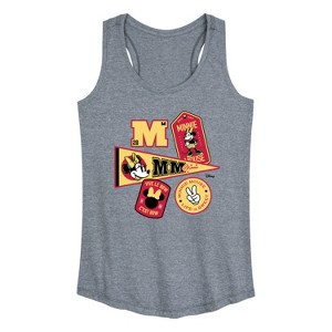 Women's - Disney - Minnie Mouse Graphic Racerback Tank - 1 of 4