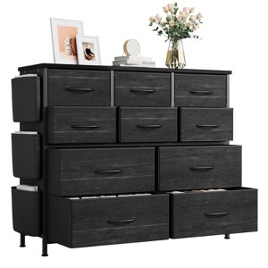10 Drawers Dresser for Bedroom, Dresser & Chest of Drawers with Fabric Bins, Chests of Drawers Organizer for Closet Hallway Living Room - 1 of 4