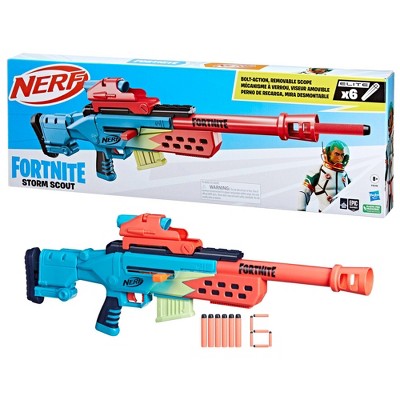 NERF FORTNITE トイガン スコープ付き NERF FORTNITE ナーフ トイガンセット 赤・黄色・スコープ付き