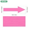 Unique Bargains PVC Self Adhesive Arrow Sticker 20 Pcs - 3 of 4