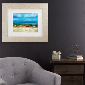 Trademark Fine Art Masters Fine Art Before The Storm Matted Framed Art - 1 of 4