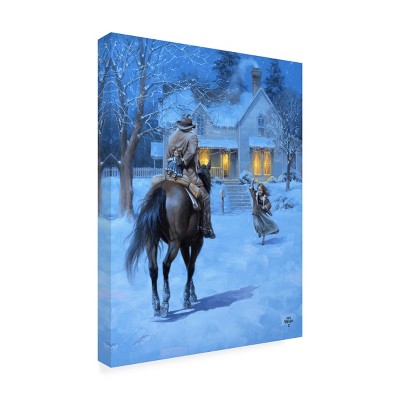 Trademark Fine Art -Jack Sorenson 'The Homecoming' Canvas Art