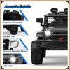 Garvee 12V Ride On Truck for Kids, Battery-Powered Car with Remote Control, Music, LED Lights & Suspension, for Ages 2-5 - 4 of 4