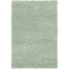 Unique Loom Solo Calabasas Solid Indoor Woven Area Rug - 2 of 4