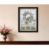 HomeRoots Spring Farm View Black Framed Print Wall Art - 2 of 4