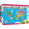 MasterPieces Explorer - World Map 48 Piece Floor Jigsaw Puzzle for Kids. - image 2 of 4