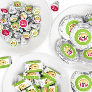 Big Dot of Happiness Taco 'Bout Fun - Fiesta Candy Favor Sticker Kit - 304 Pieces - 1 of 4