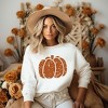 Simply Sage Market Women's Graphic Sweatshirt Pumpkin Grunge - 2 of 4