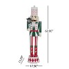 Christopher Knight Home Camille Classic Iron Lantern Soldier Nutcracker for Holiday Decor - 3 of 4