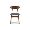 New Classic Furniture, Morocco Dark Gray Solid Wood Dining Chair (Set of 6) - 3 of 4