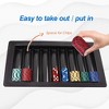 GSE Casino Poker Table Chip Tray Holder for Blackjack, and Casino Games (9 Row - Holds 450 Chips) - 4 of 4