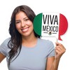 Big Dot of Happiness Funny Viva Mexico - Mexican Independence Day Party Photo Booth Props Kit - 10 Piece - 2 of 4