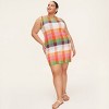 Women's Plaid Mini Sweater Dress -  kate spade new york x Target Red/Pink/Green/Blue - 3 of 4