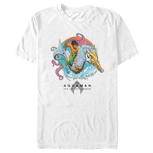 Men's Aquaman and the Lost Kingdom Seahorse Logo T-Shirt - image 1 of 4