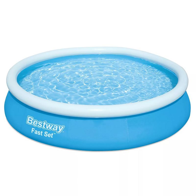 Bestway Fast Set 12ft X 30in Round Inflatable Pool Set, 3 of 4