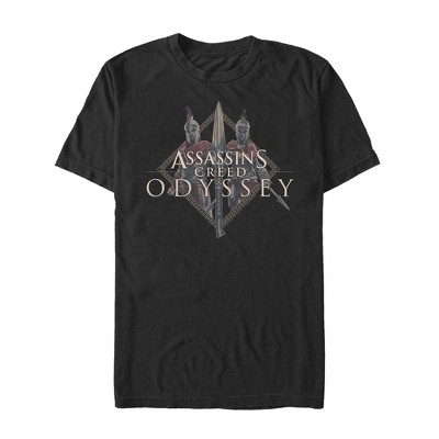 Men's Assassin's Creed Odyssey Character Spear T-shirt : Target