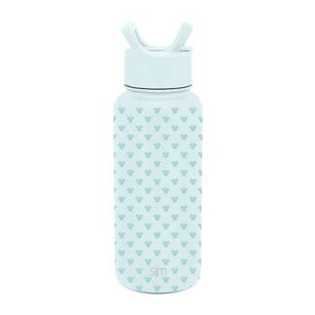 Disney Princesses 12oz Plastic Tritan Summit Kids Water Bottle with Straw -  Simple Modern