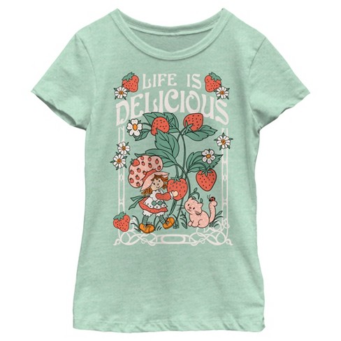 Girl's Strawberry Shortcake Life is Berry Delicious T-Shirt - image 1 of 4