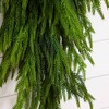 Nearly Natural 3' Artificial Real Touch Norfolk Island Pine Teardrop with Natural Look - 2 of 4