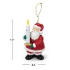 Mr. Christmas Goodnight Lights Santa Motion Activated Christmas Tree Ornament - 3 of 3