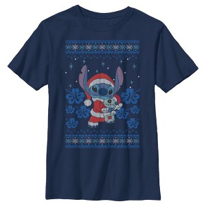 Boy's Lilo & Stitch Christmas with Scrump T-Shirt - 1 of 4