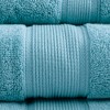 8pc Cotton Bath Towel Set Aqua : Target