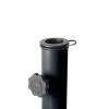 Patio Umbrella Stand Gray/Black - CorLiving: Steel Base, 35.5" Square, UV-Resistant, Fits 2" Pole - 4 of 4