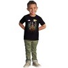 Halloween Spooky Dancing Skeletons Toddler Baby Graphic T Shirt Brisco Brands Black 2T - 3 of 4