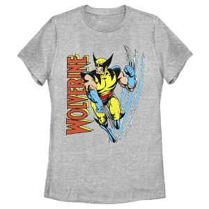 Women's Marvel X-Men Wolverine Slash T-Shirt - 1 of 3