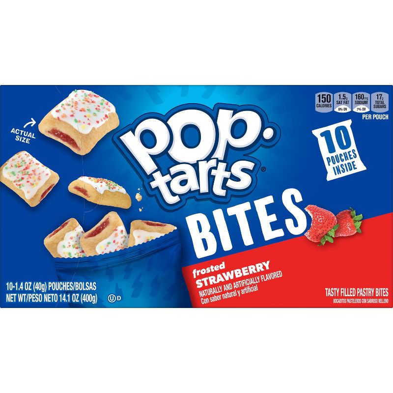Pop-Tarts Bites Frosted Strawberry Pastries - 10ct /14.1oz, 5 of 10