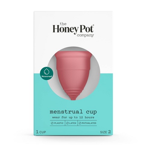The Honey Pot Silicone Menstrual Cup - Size 2 : Target