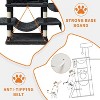 Nasitip 69-Inch Heavy-Duty Cat Tree for Large Cats, Multi-Level Tower with Condos, Hammock, Perches & Scratching Posts - 3 of 4