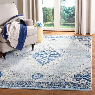 Elegant Metro-Mod Gray and Cream Synthetic 3' x 5' Area Rug