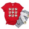 Simply Sage Market Soccer Ball Bows Stacked Short Sleeve Tee - 2 of 4