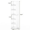 NicBex 6-Tier Modern Cube Bookshelf with Storage Display Shelves Bookcases for Living Room Home Office - 3 of 4