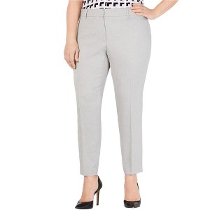 Calvin Klein Womens Twill Slim Casual Trouser Pants - 1 of 1