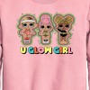 Boys' - LOL Surprise! - You Glow Girl Graphic Long Sleeve Fleece Sweatshirt - 2 of 4